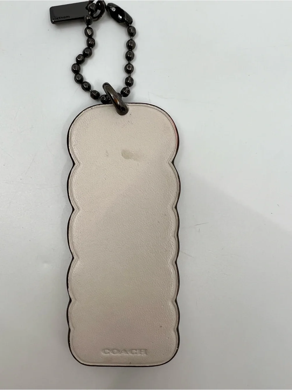 Coach Stacked Glove Tanned Leather Hang Tag 69570